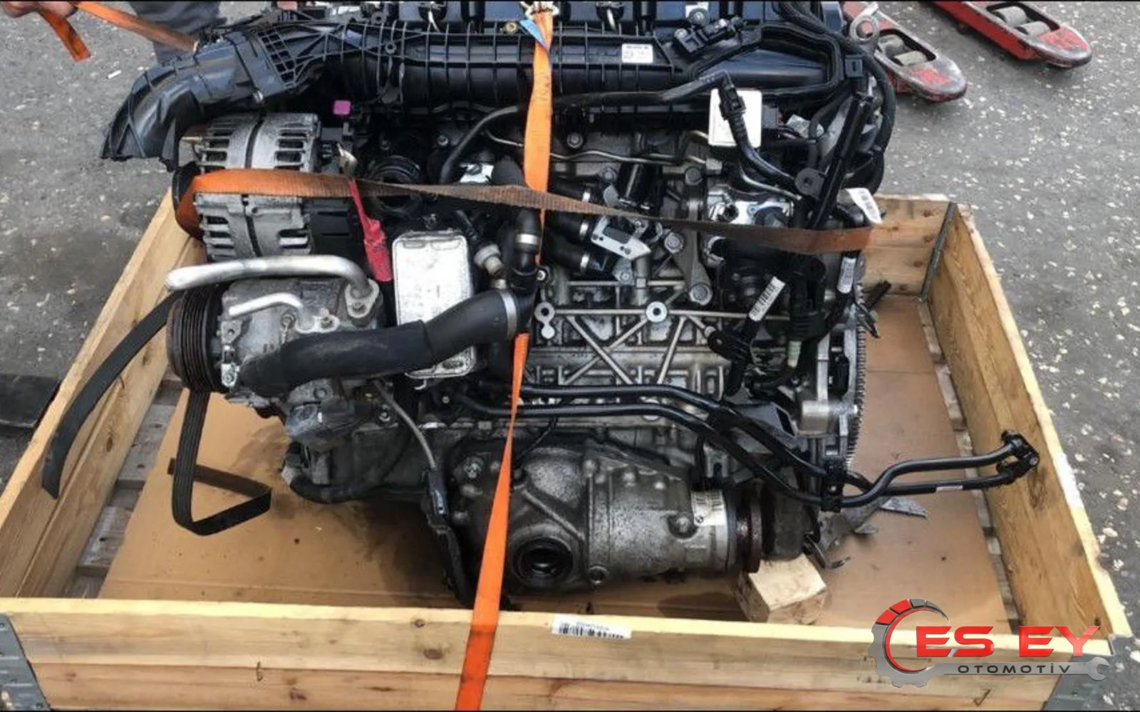 BMW N57 Motor sandık motor görseli